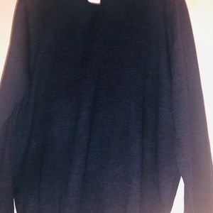 Men’s turtle neck navy blue sweater